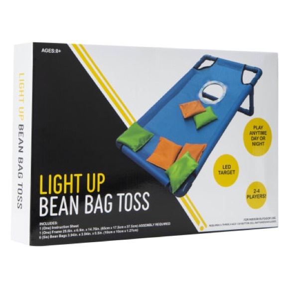 🍀NIB Light-Up Bean Bag Toss Game - Picture 1 of 5